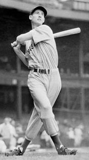 Youthful Ted Williams